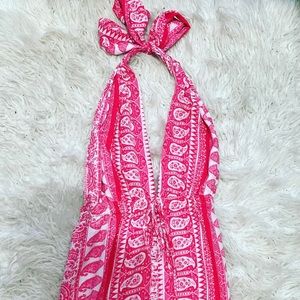 Floor Length Halter Dress